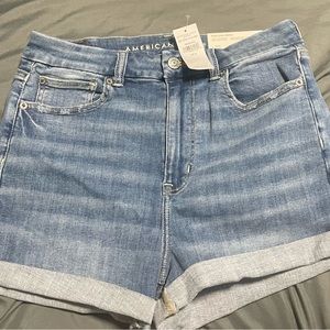 American Eagle Next Level Stretch Curvy Hi Rise Shortie Womens 8 NEW